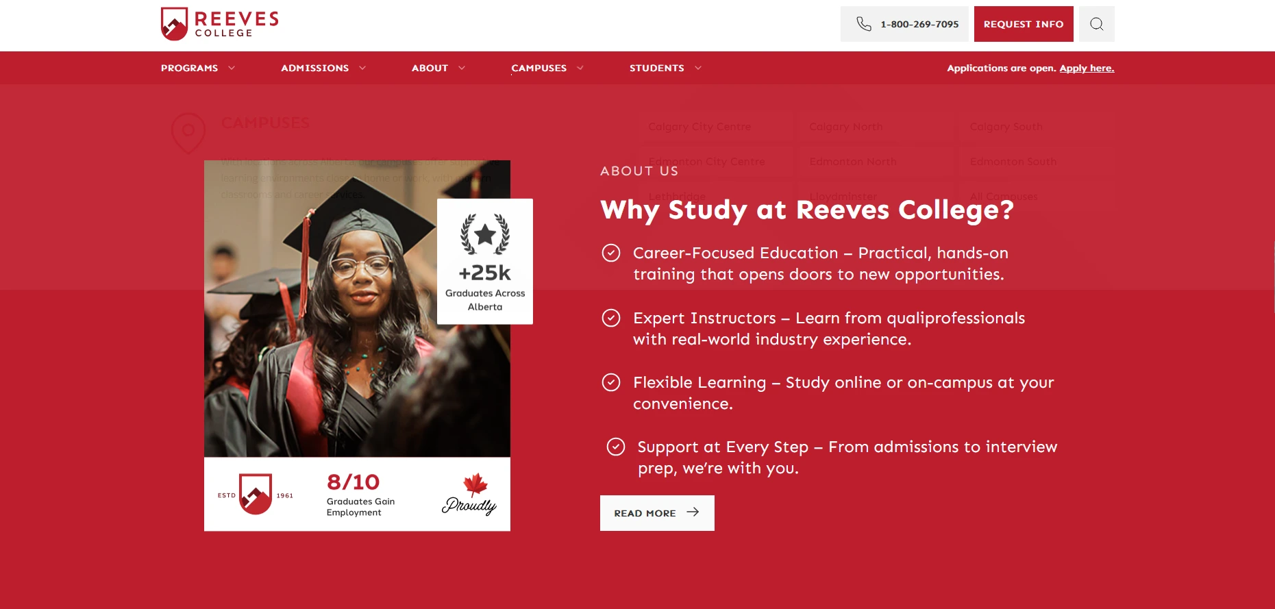 Reeves College Program preview